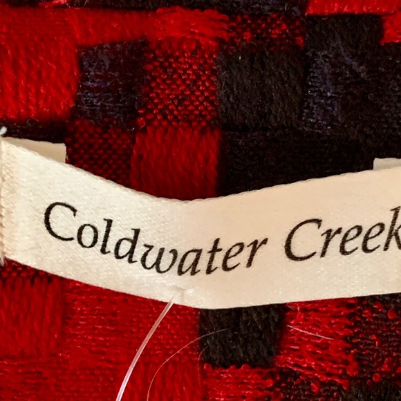 Coldwater Creek check modern jacket. - Picture 3 of 3